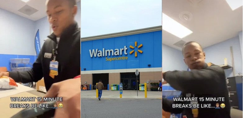 Walmart Worker Complains About 15Minute Breaks On The Job