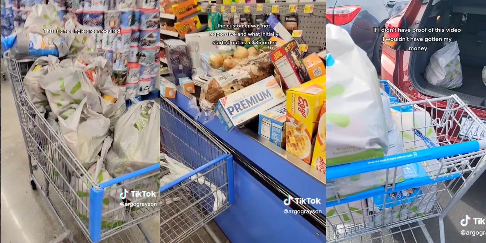Instacart Shopper Says Customer Lied About Not Receiving 500 Order