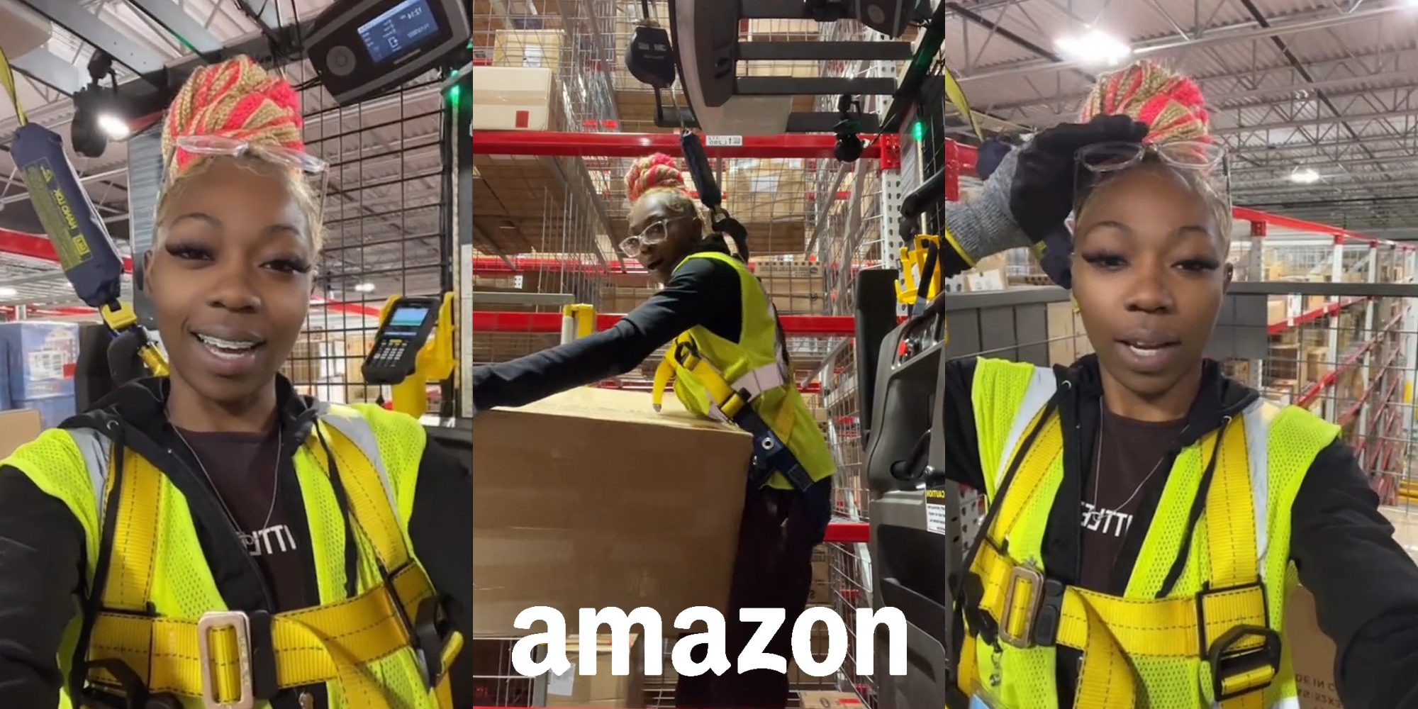 Amazon Warehouse Worker Shares Day In The Life   Amazon Worker Shows Day Tiktok 