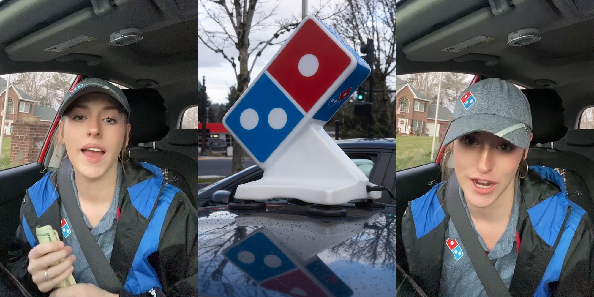 Domino’s Driver Shares How Much She Makes in Tips