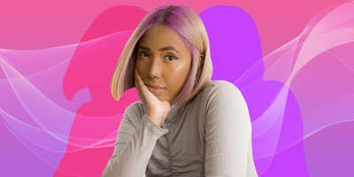 Kei Kodama Passionfruit remix on pink to purple gradient background