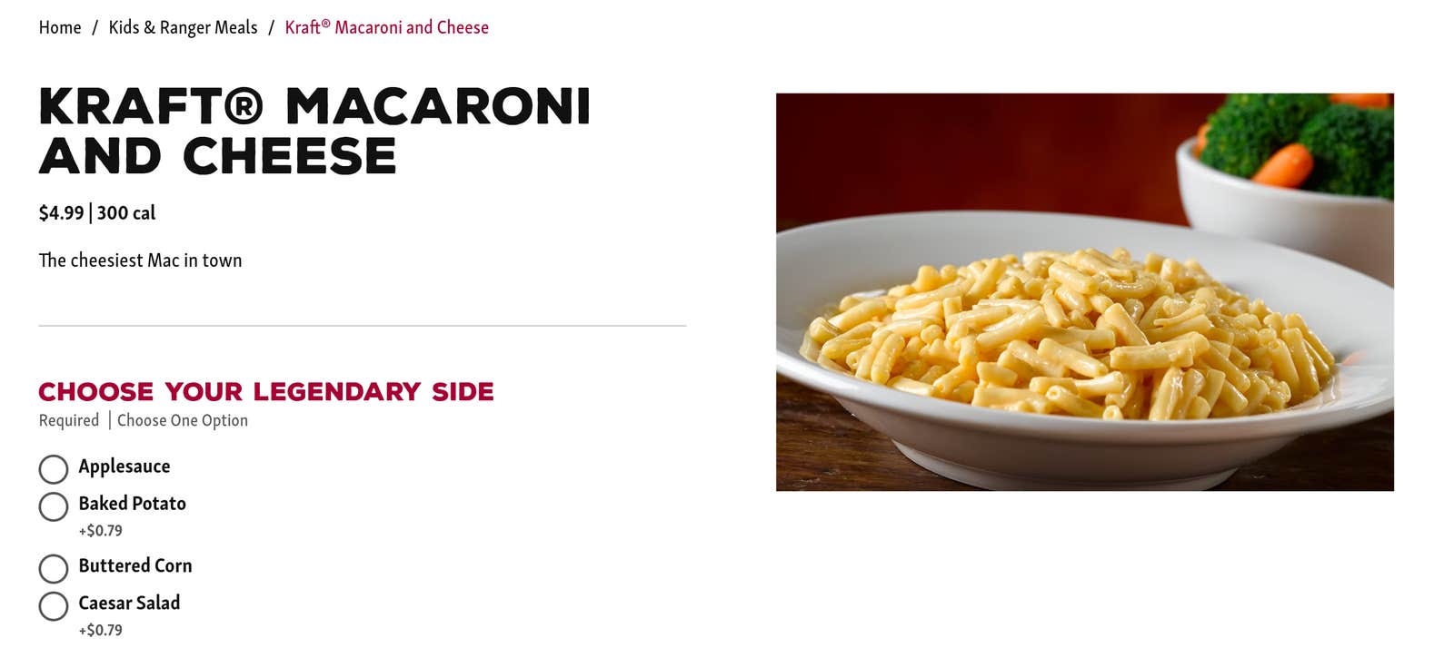 Texas Roadhouse Customer Says They Paid 4 For Kraft Macaroni