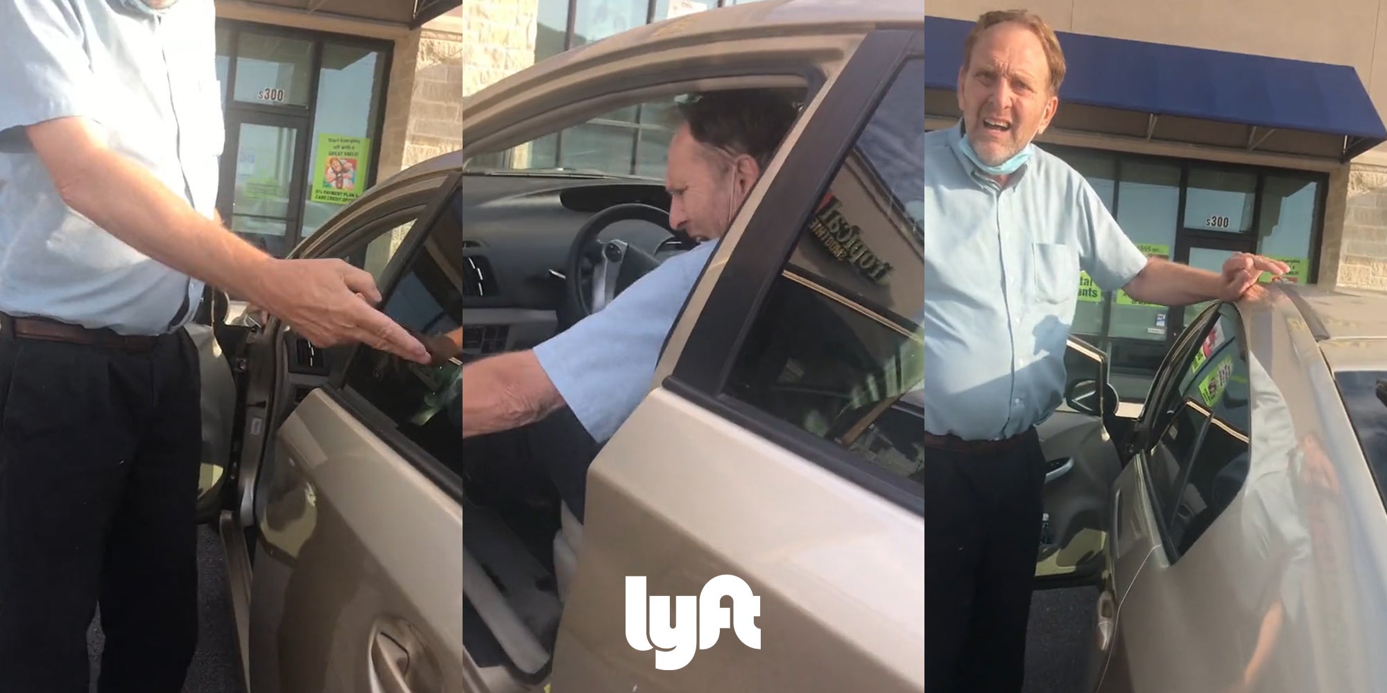 Lyft Driver Pretends to Have Flat Tire to Kick Customer Out
