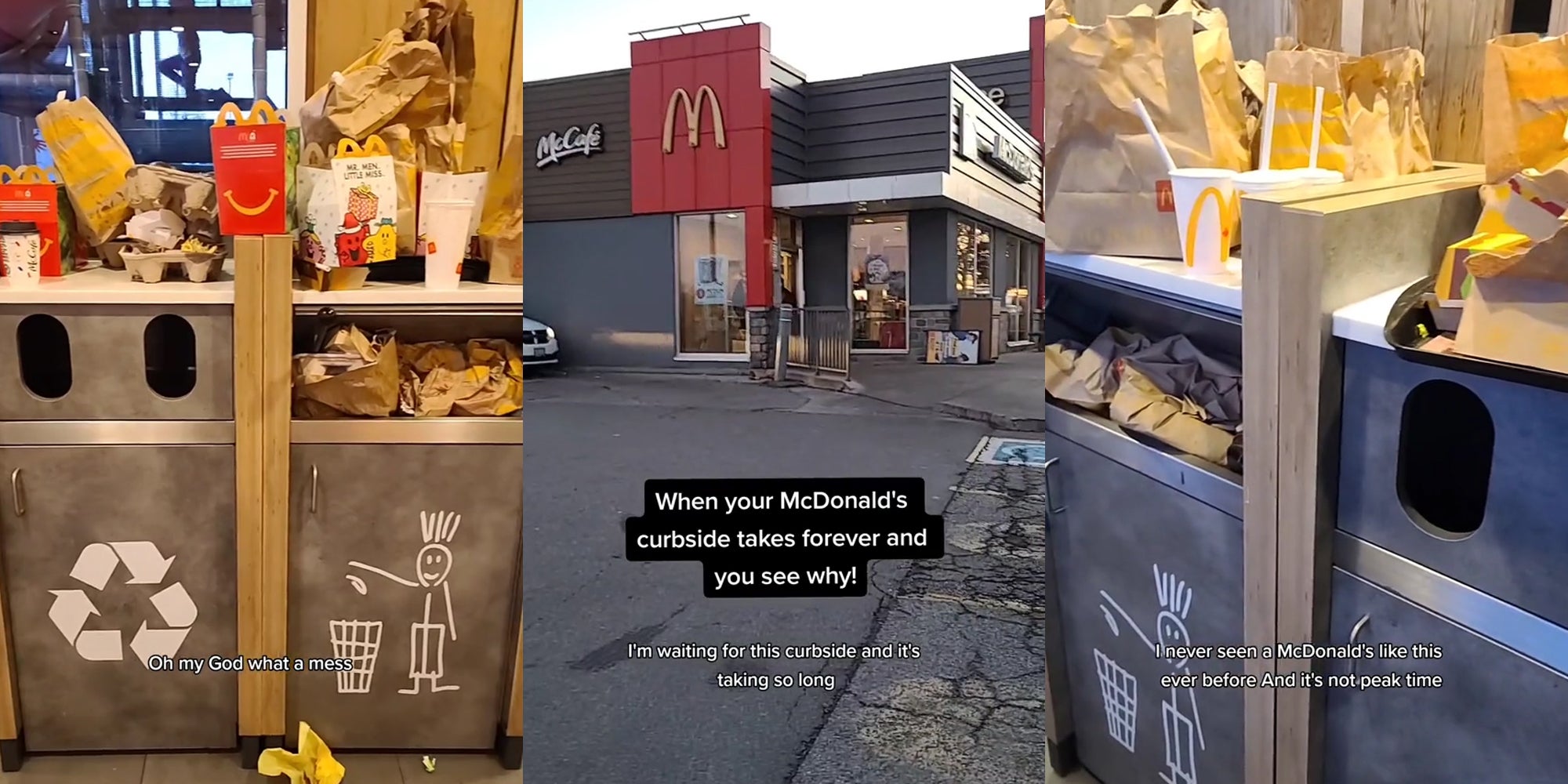 McDonald’s Customer Shocked To Find Store Full Of Trash