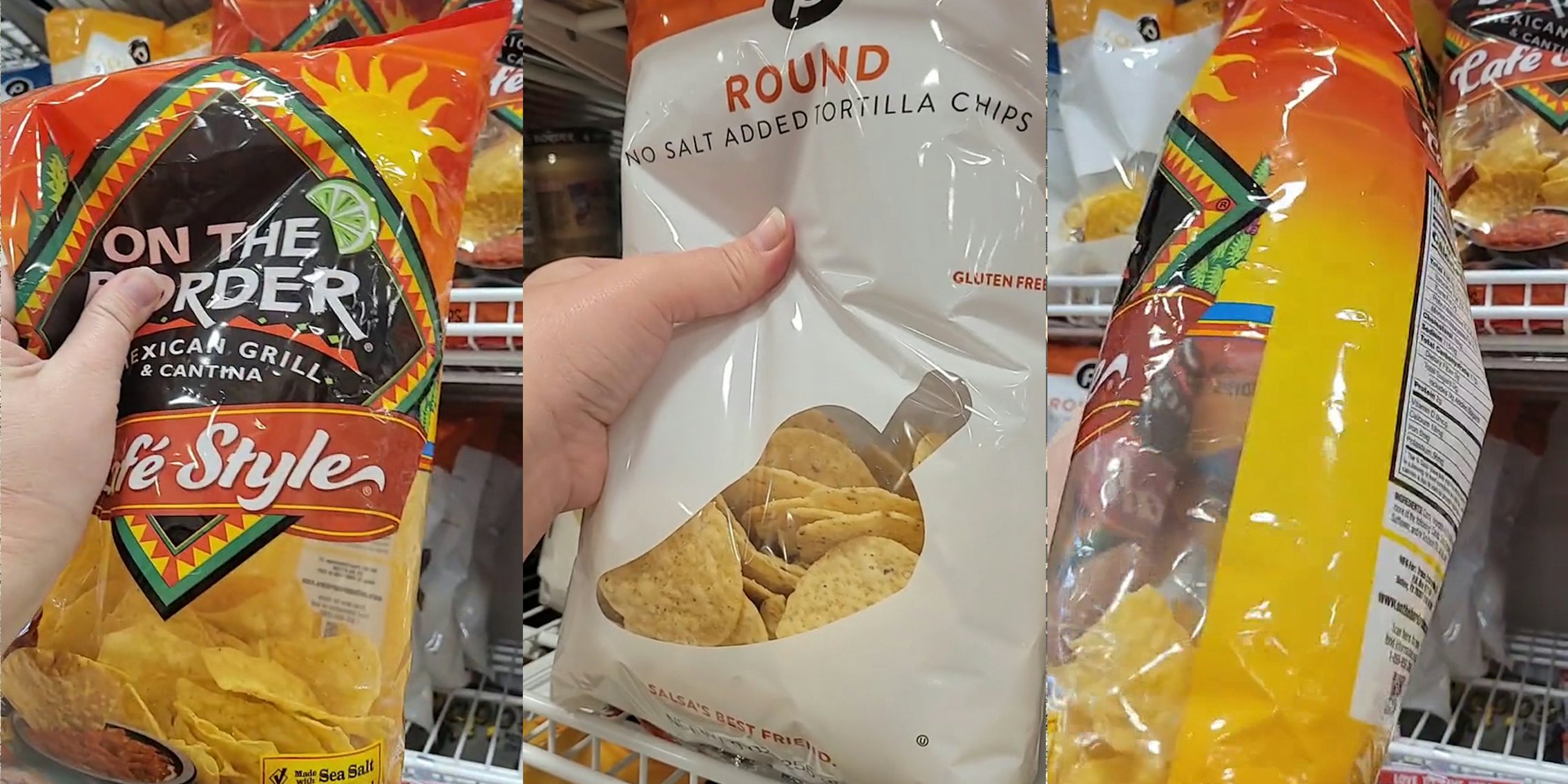 Shopper finds On The Border Tortilla Chips That Are Mostly Air