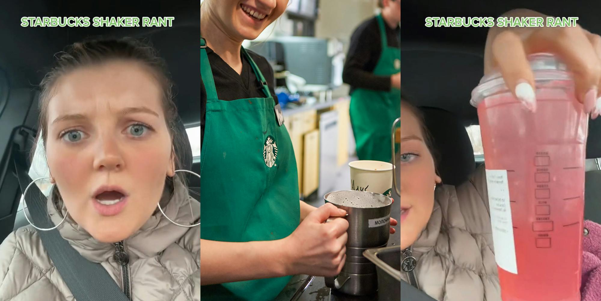 Starbucks refresher's shaker new
