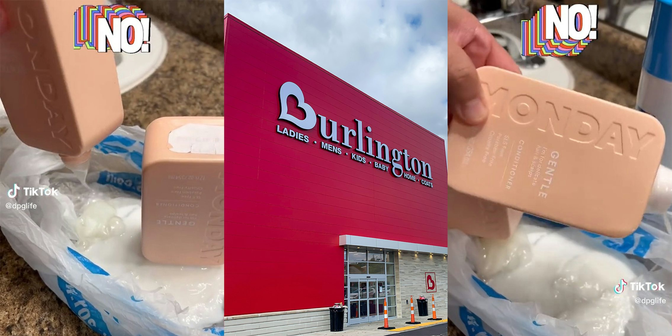 Woman says shampoo and conditioner she purchased at Burlington caused her hair to fall out