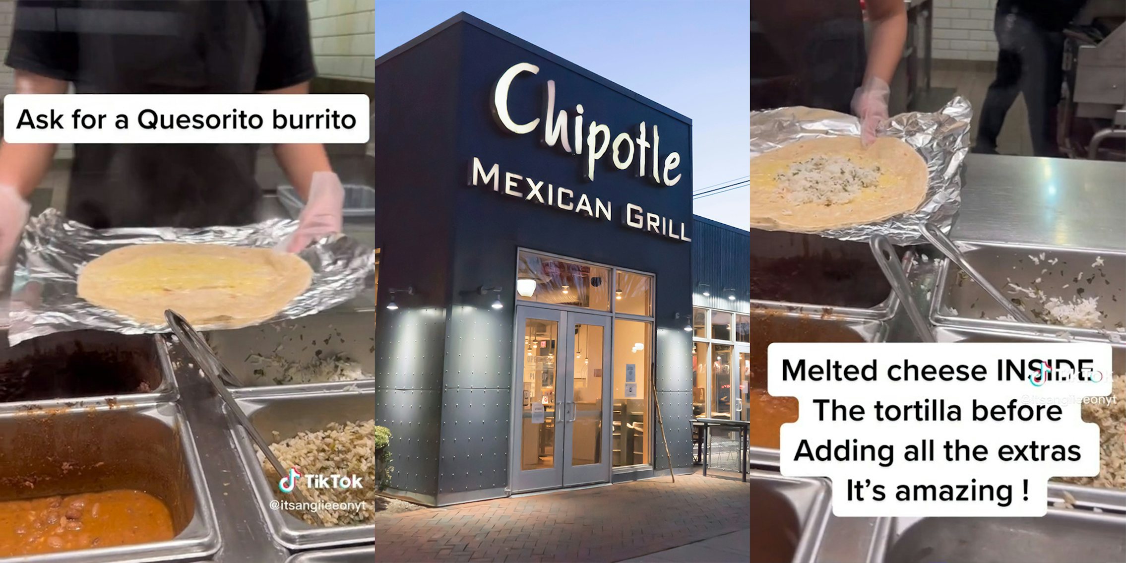 Chipotle customer orders 'quesorito burrito,' says it's off the 'secret menu'