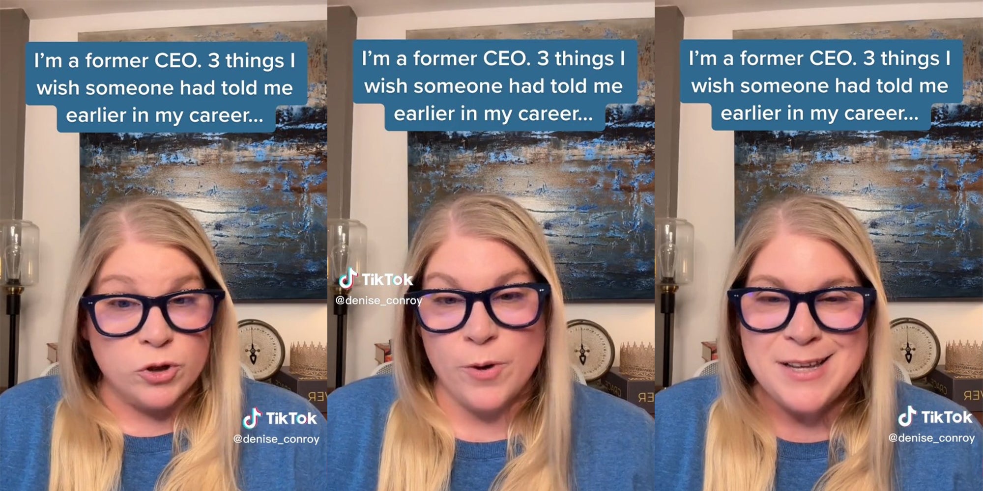 Former CEO Gives 3 Tips about career