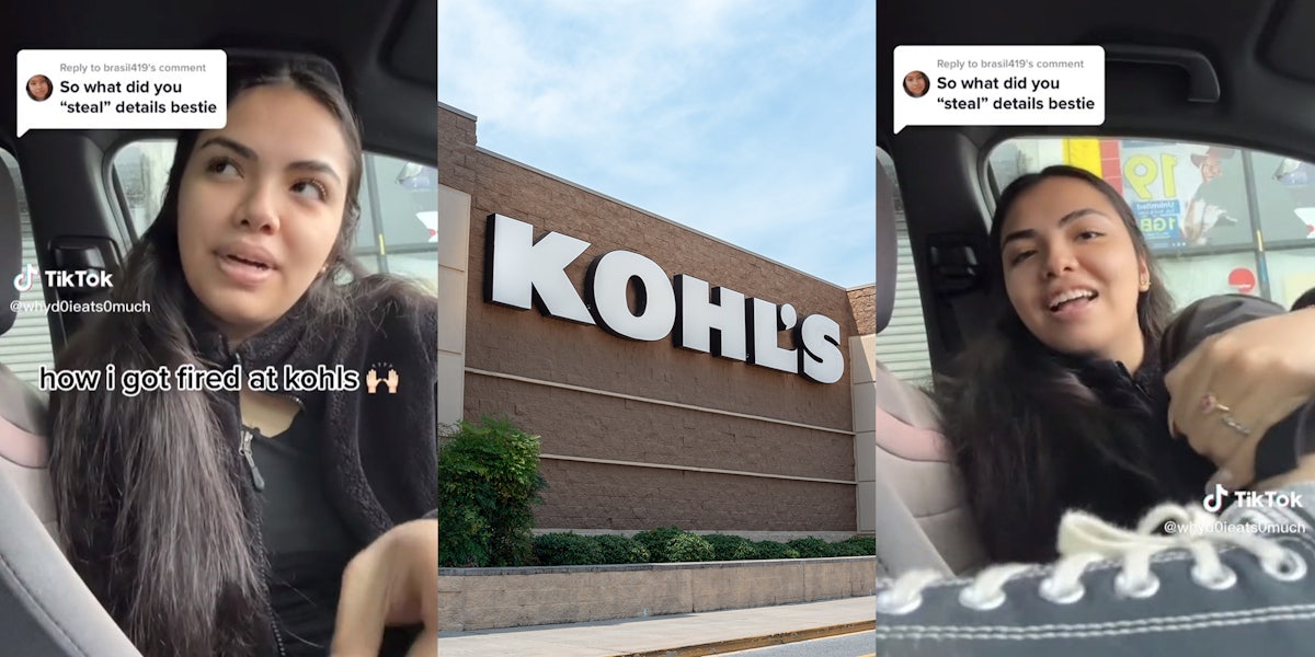 Kohl's worker says she was fired after customer gifted her $30 in Kohl's cash