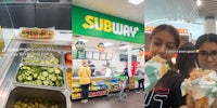 Subway customer says foot-long sub with only veggies cost her over $16