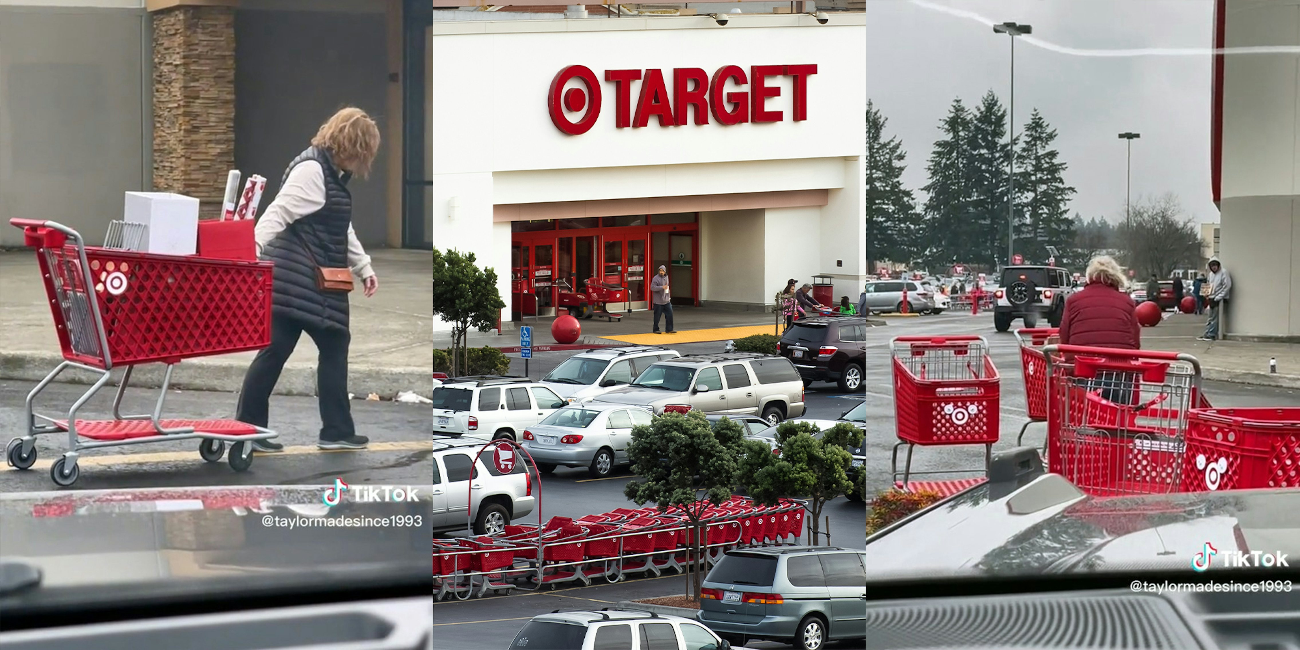 Target customers struggling with new anti-theft cart sensors in parking lot