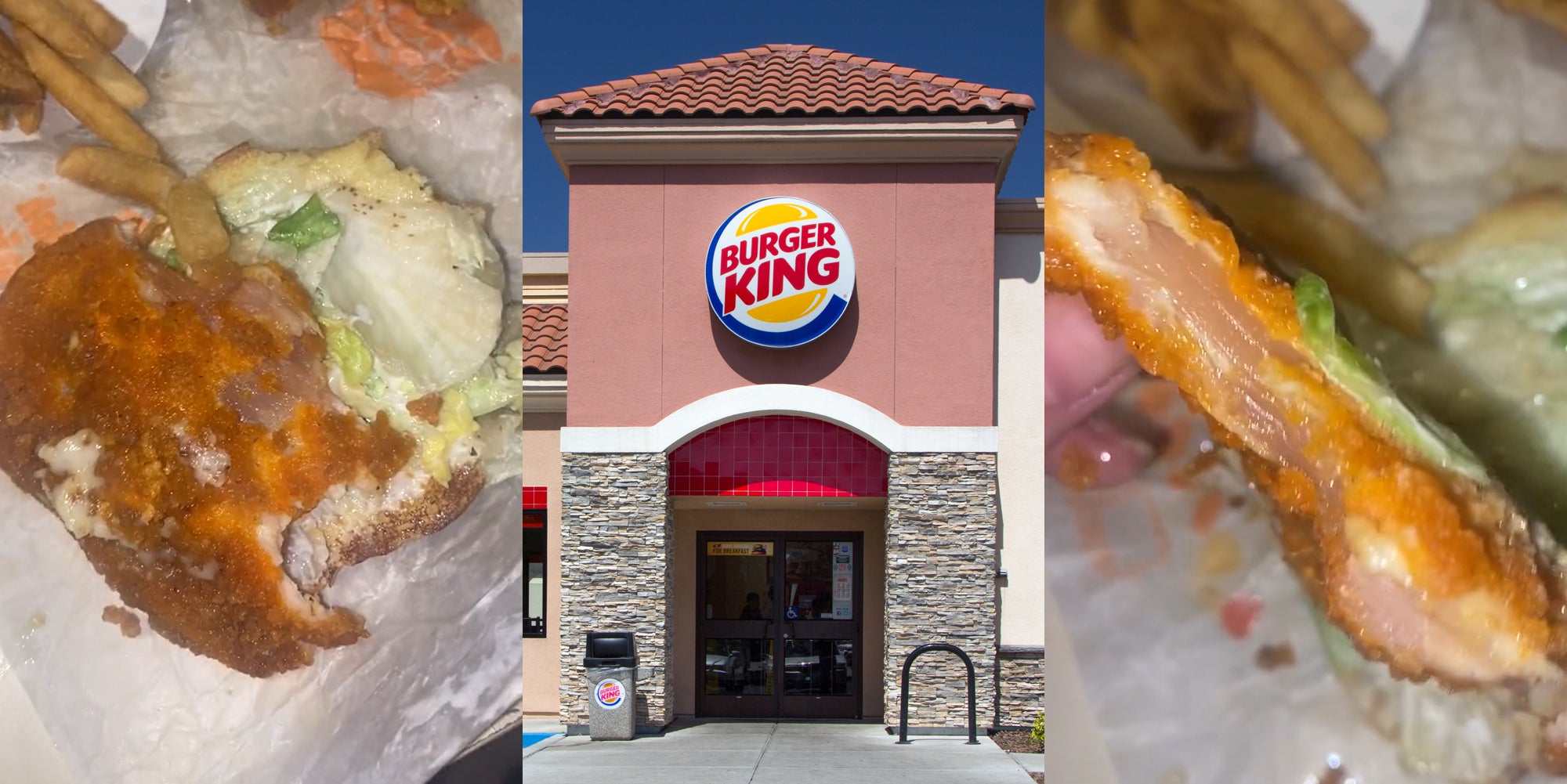 Burger King Customer Says She Received Raw Chicken Patty