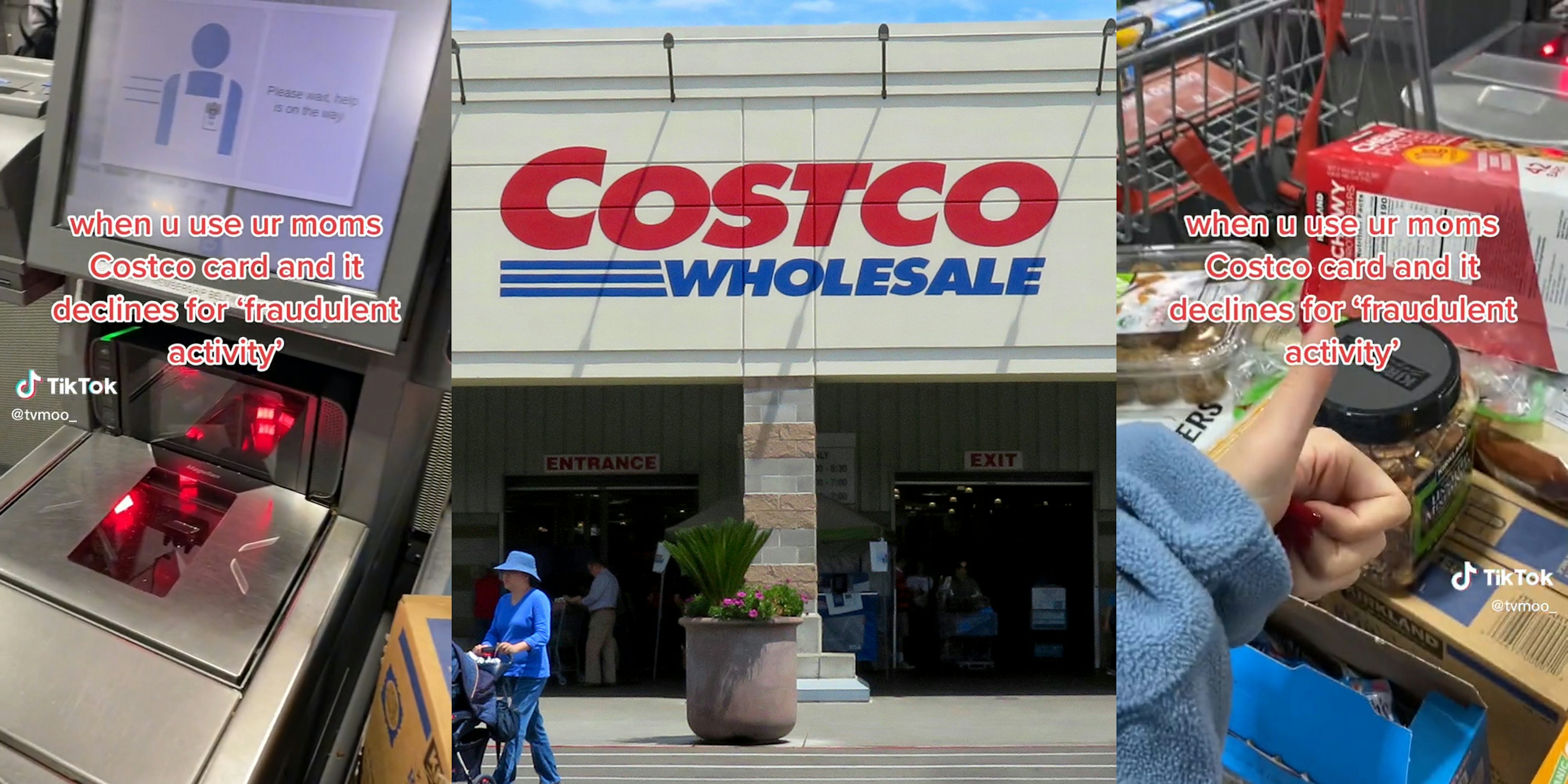 card declined at costco for 'fraudulent activity'