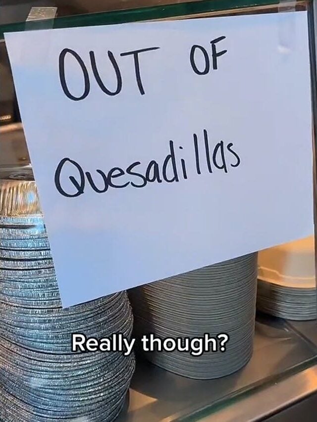 Chipotle Claims It’s Out Of Quesadillas While Having All Ingredients