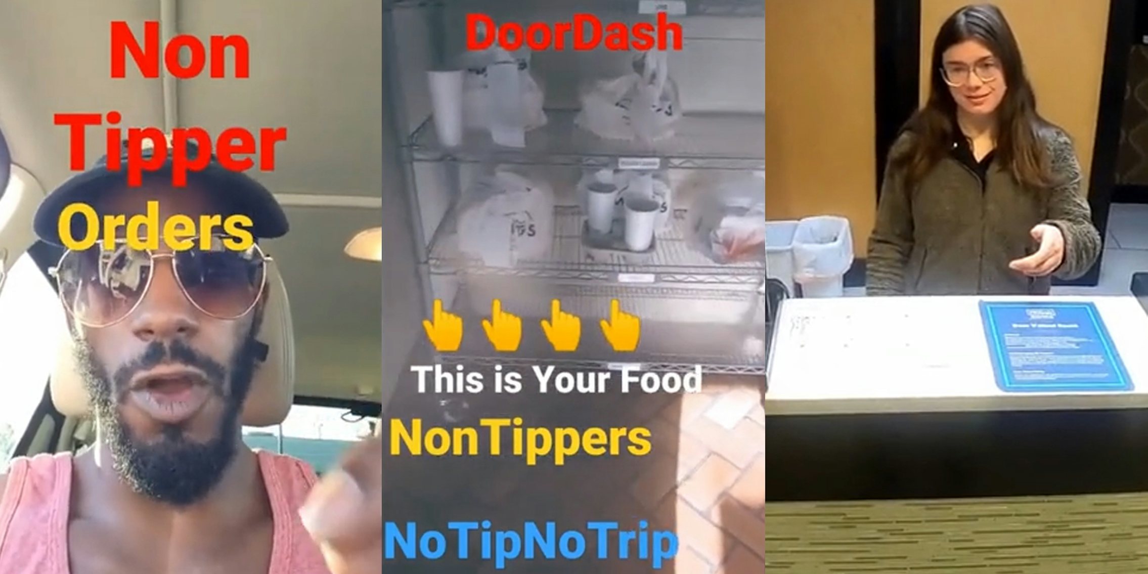 A DoorDasher Ate A Customer's Food Over A $1 Tip & The 'Toxic' Debate Is  Dividing TikTokers - Narcity