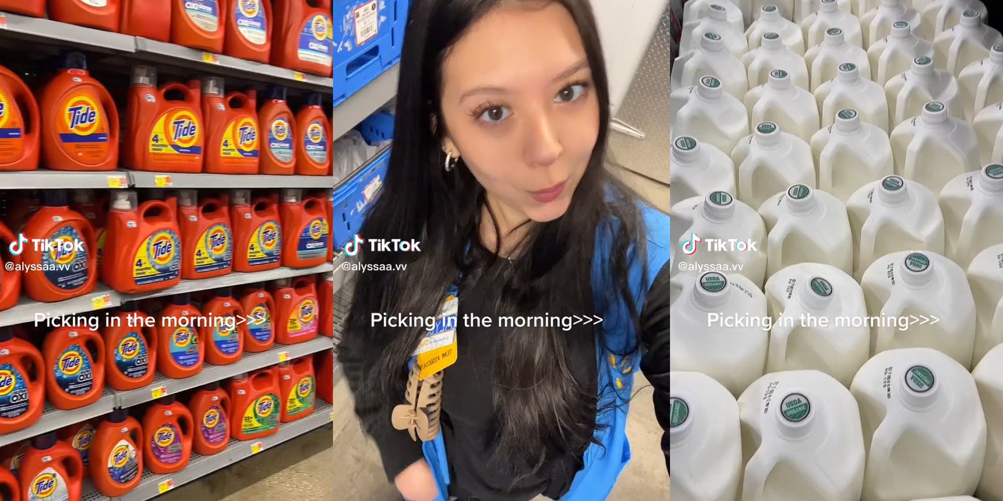 Walmart 'Picker' Shows What A Morning Shift is Like