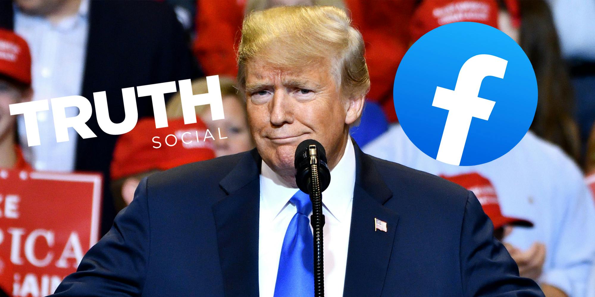 Truth Social Users Beg Trump Not To Leave For Facebook