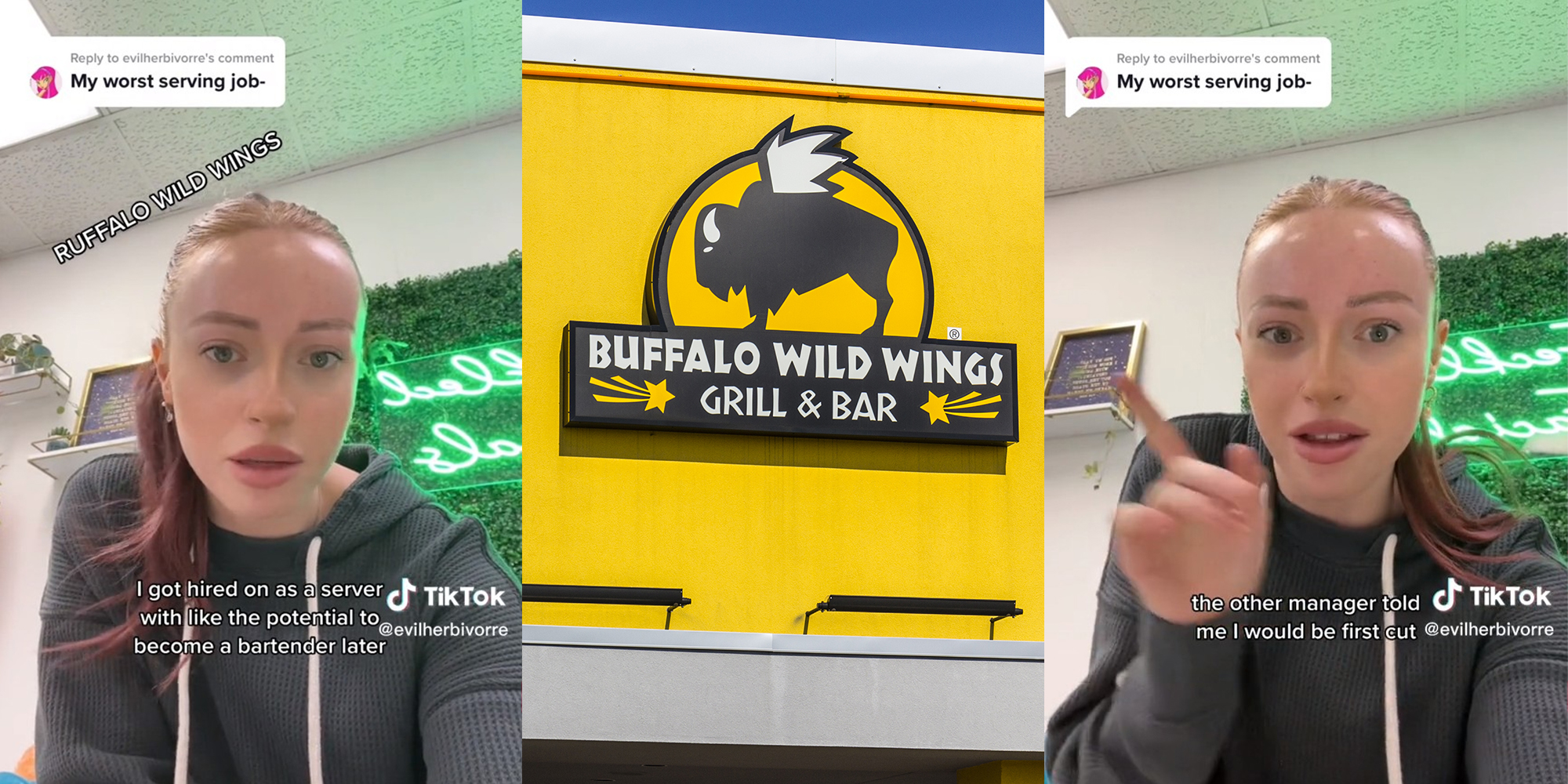 Server Says Her Worst Serving Job Was At Buffalo Wild Wings