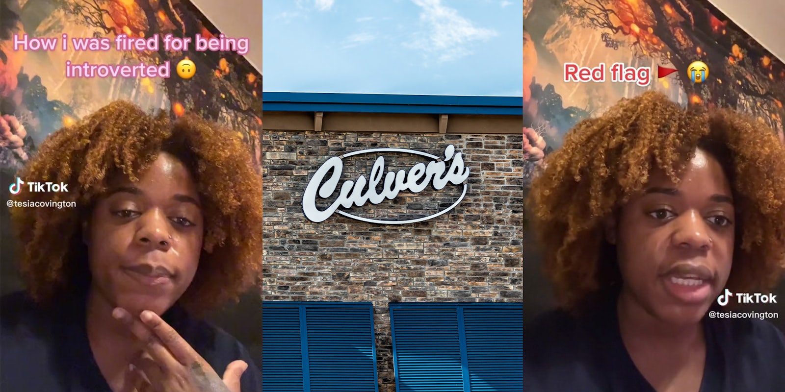 Worker says she was fired from Culver's for being an introvert