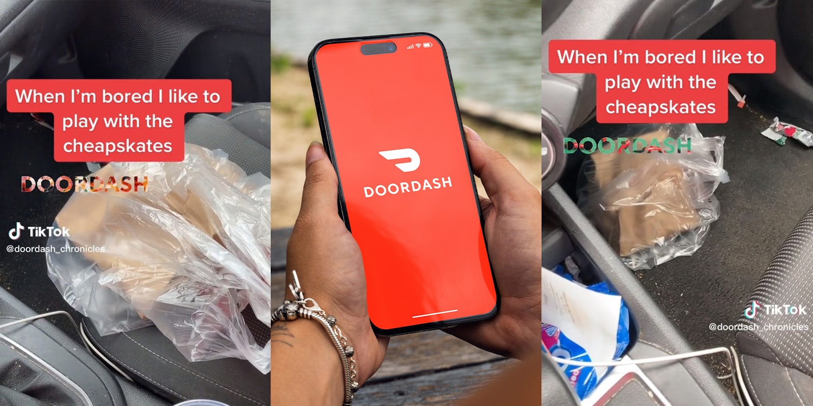 DoorDash driver throws order on the floor, deliberately makes it cold after customer didn't tip