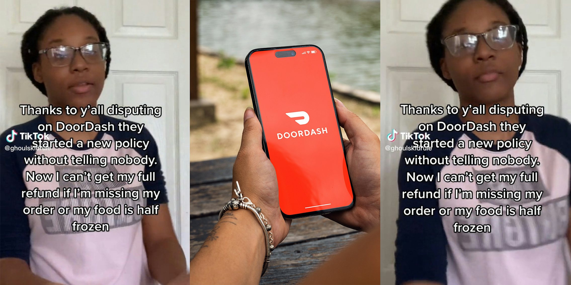 Customer Claims DoorDash Rolled Out New Refund Policy