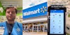 Walmart worker opens to 428 online orders after closing for one day
