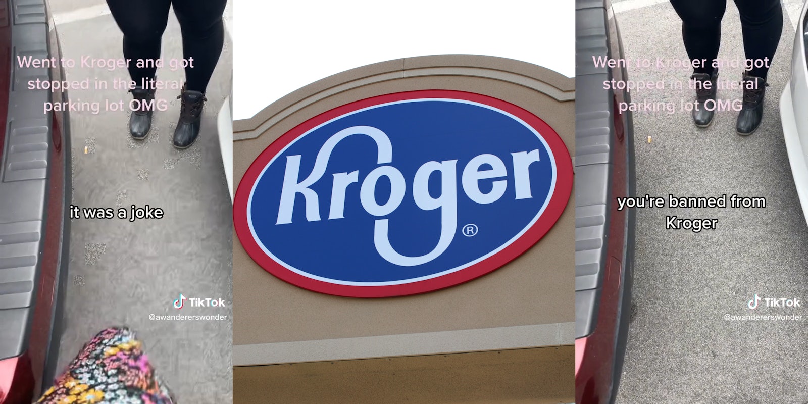 woman banned from kroger