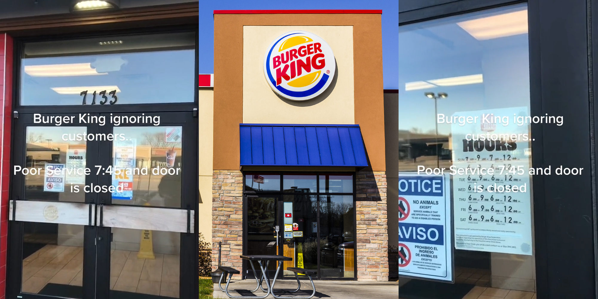 Customer Slams Burger King For Being Closed