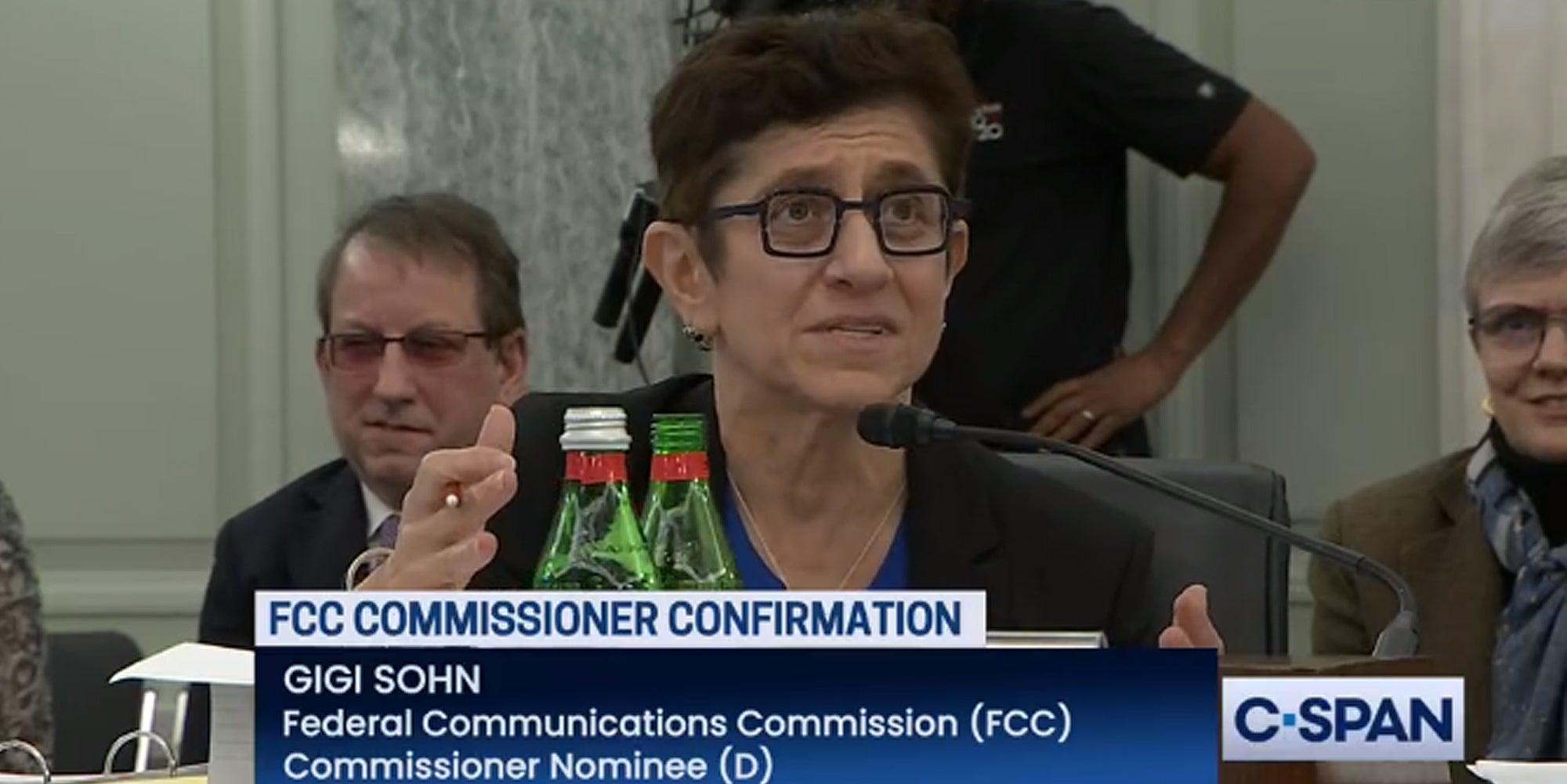 GiGi Sohn speaking at Federal Communications Commission Commissioner Confirmation Hearing