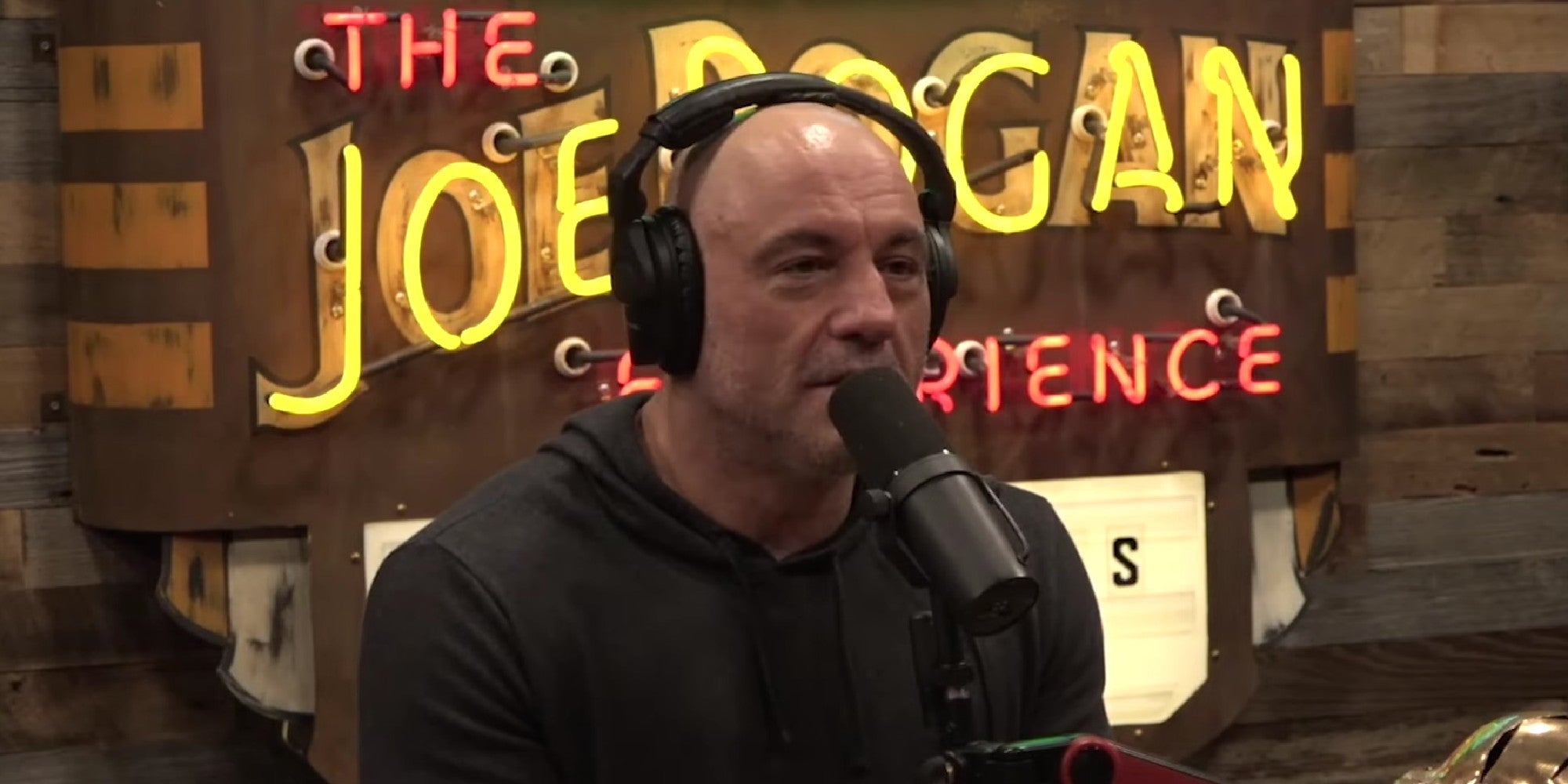 Podcast host Joe Rogan