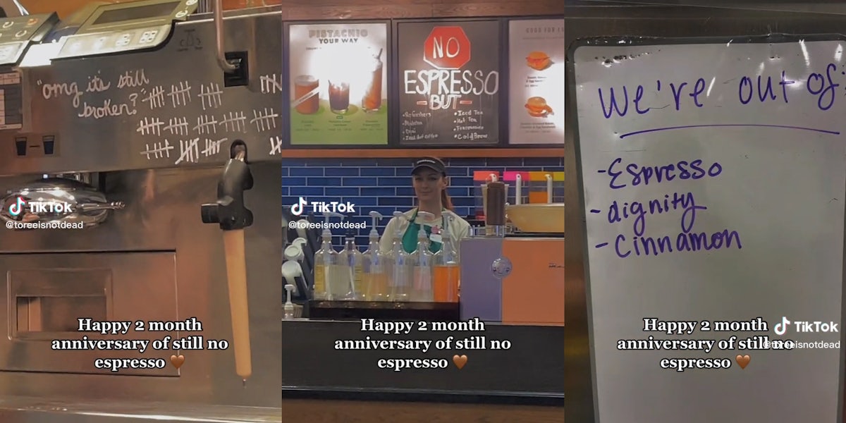 Happy 2 month anniversary of still no espresso