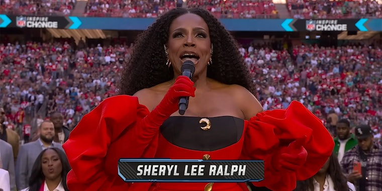 sheryl lee ralph superbowl lift every voice