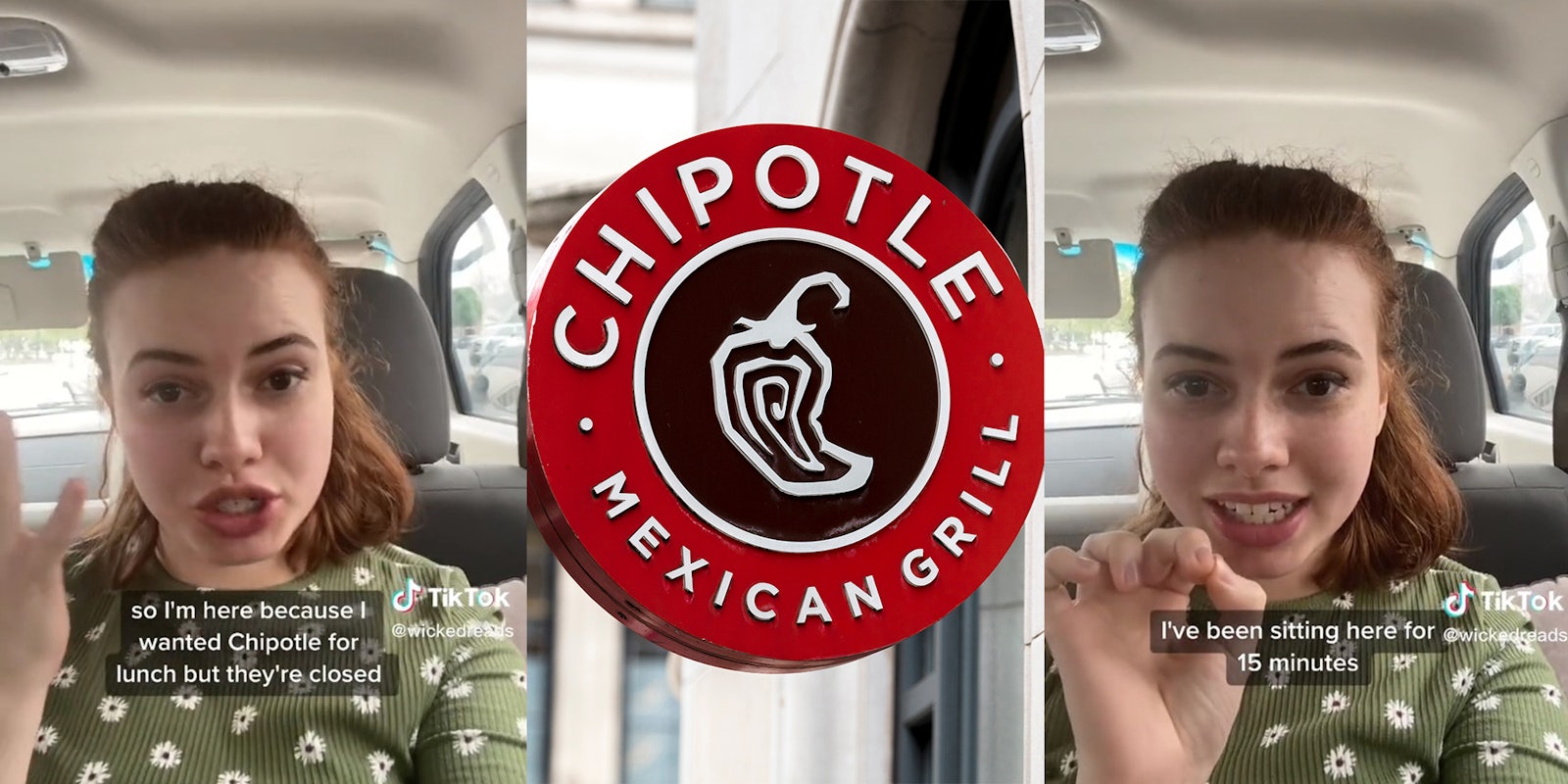 Woman says male customers kept trying to get into closed Chipotle