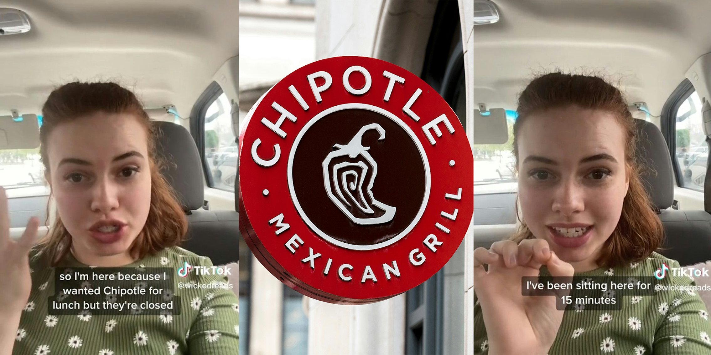 Woman says male customers kept trying to get into closed Chipotle