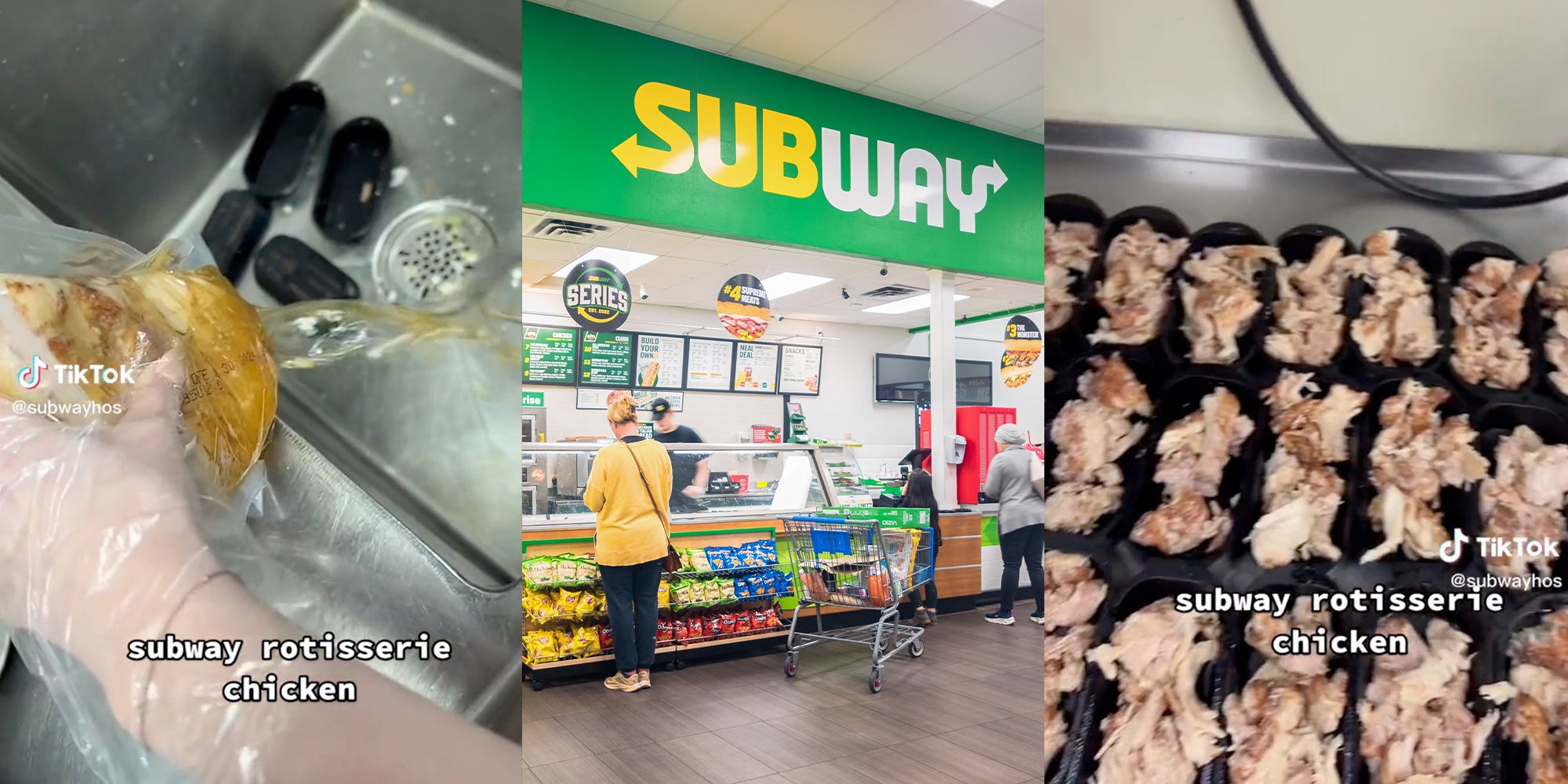 Subway Worker Reveals How The Rotisserie Chicken is Prepared