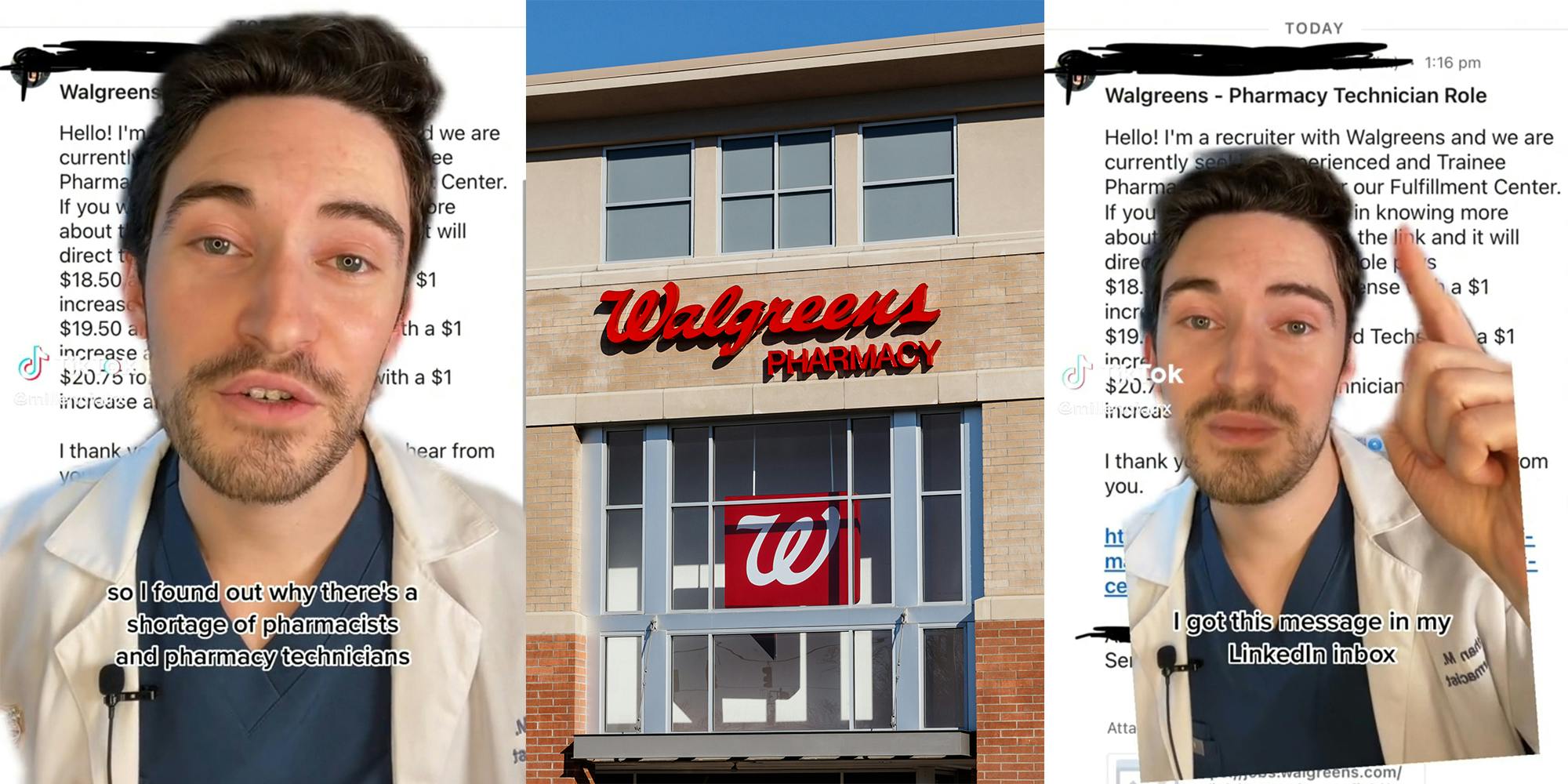 Pharmacist calls out Walgreens for offering pharmacist technicians $20/hr