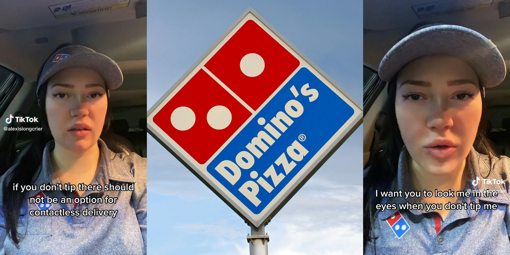 domino's pizza delivery driver