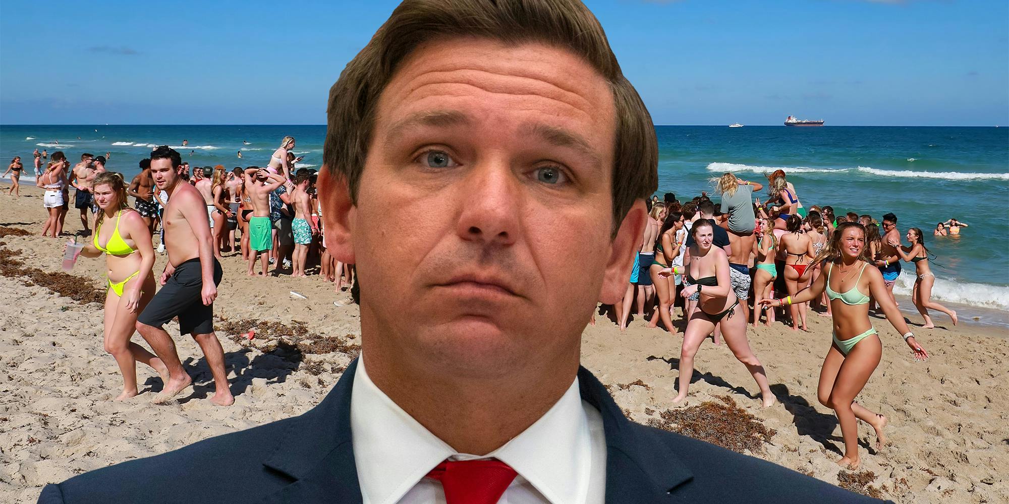 Ron DeSantis and spring break