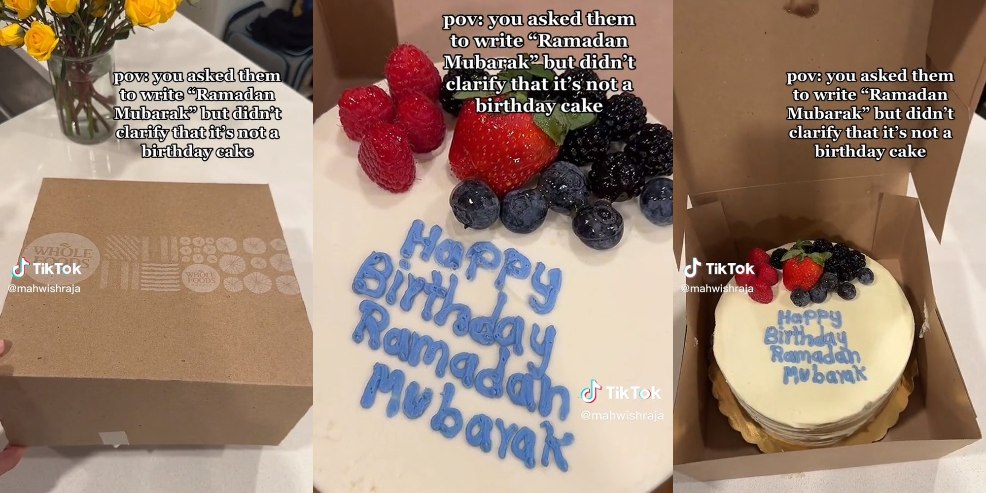 I love this Islamic theme cake for our Grandma...🤗 Happy birthday ma❤❤❤ |  Instagram