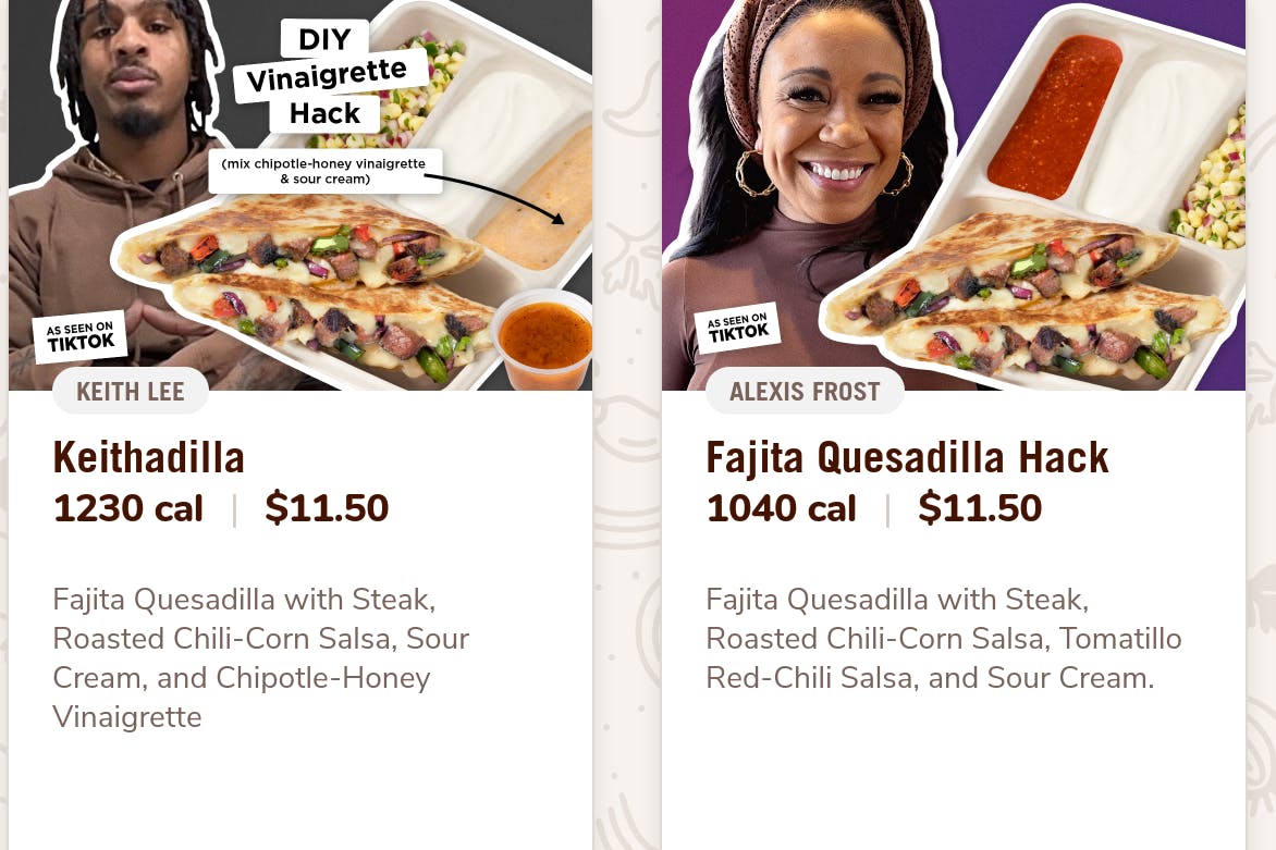 Chipotle Customer Shocked at Viral 'Keithadilla' Costing $16