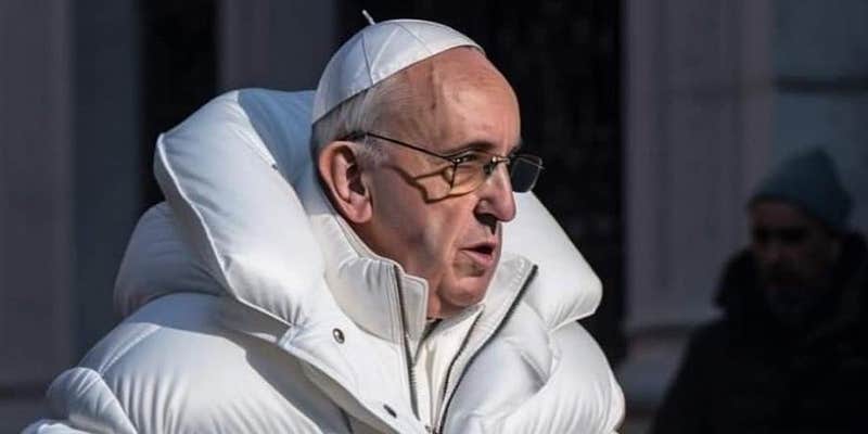 Pope Francis Puffer Jacket Photo Is An AI Creation