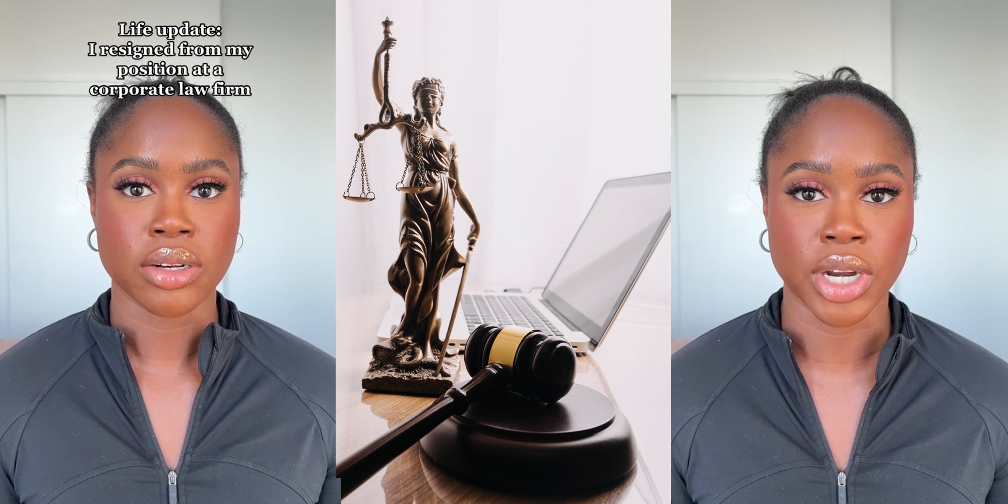 attorney speaking with caption 