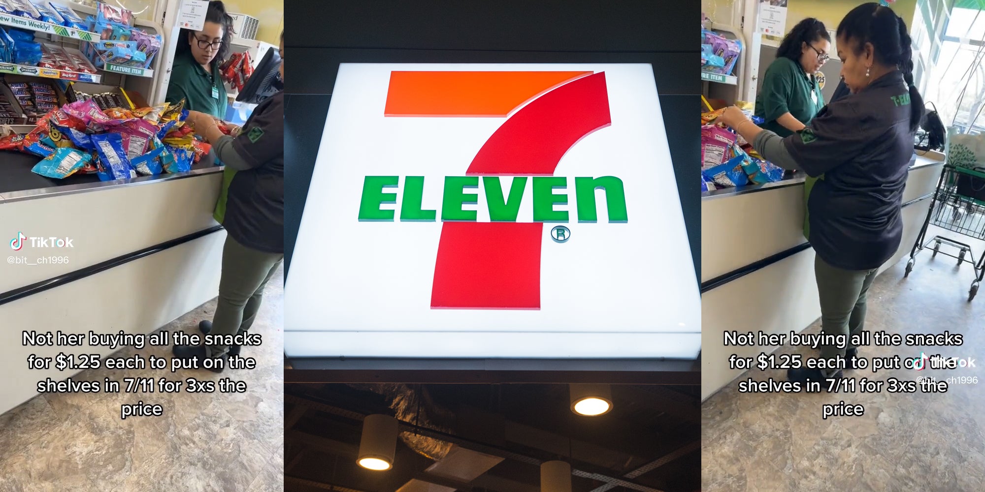7Eleven Worker Buys Chips in Bulk at Dollar Tree for Restock