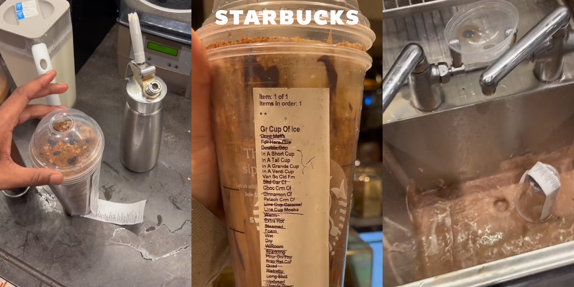 Longest on sale starbucks order