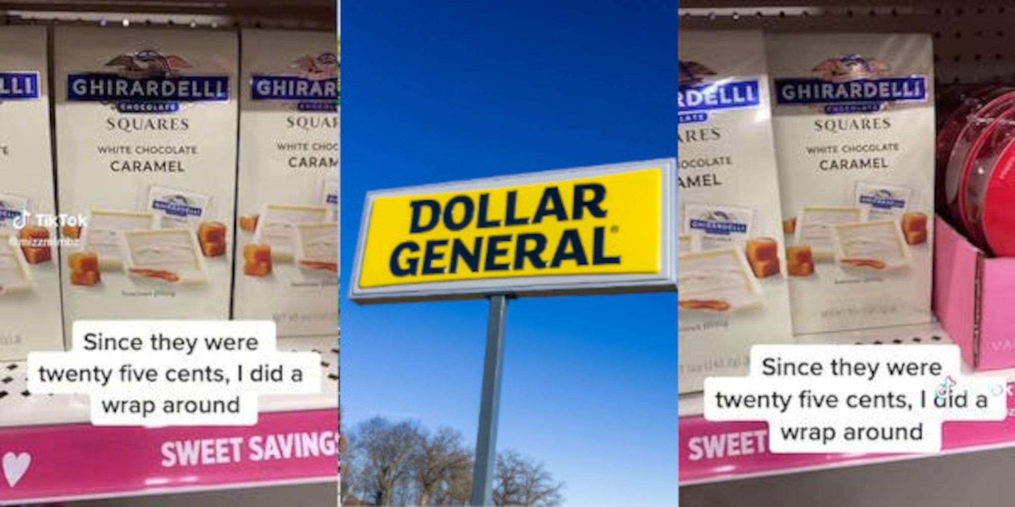 Dollar General Customer Finds 25Cent Ghirardelli Squares