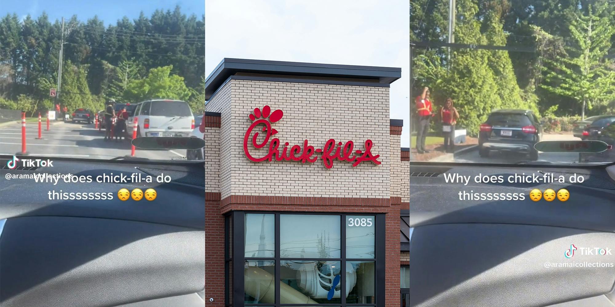 Chick-fil-A customer questions why drive-thru customers are made to order without being able to look at menu