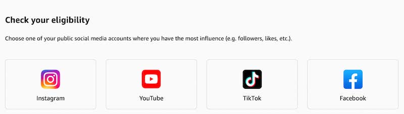 A Step By Step Guide to Becoming an Amazon Influencer - eligibility