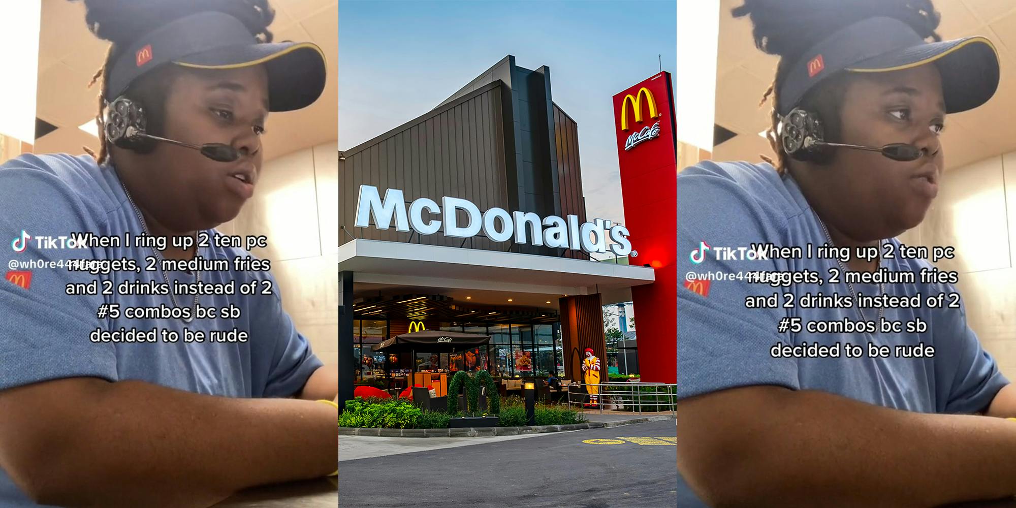 McDonald's worker shares how she rings up rude customers