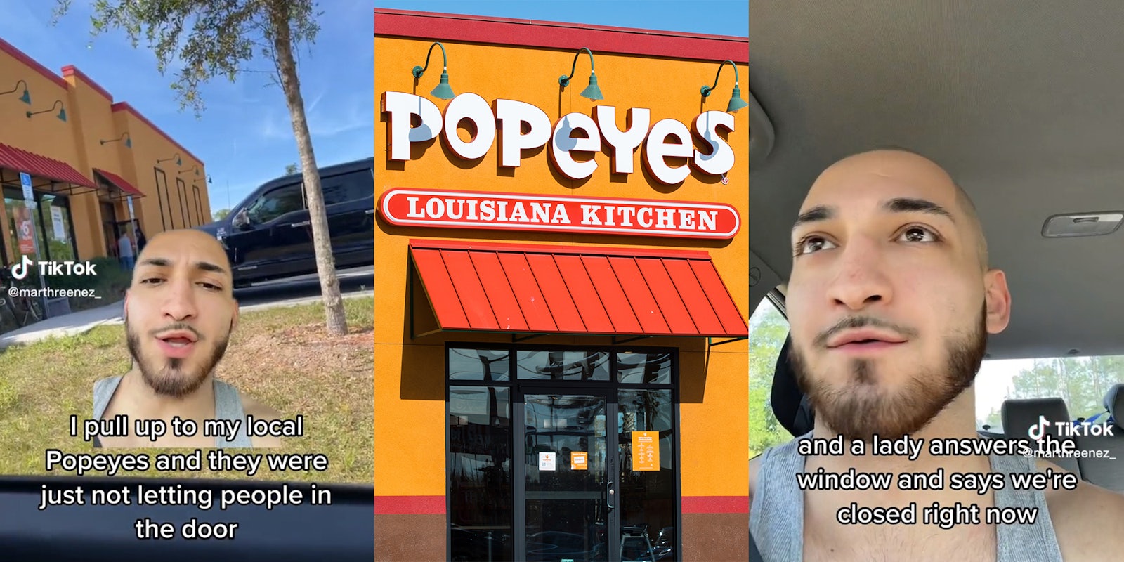 Customer says Popeyes workers always close store 7 hours early